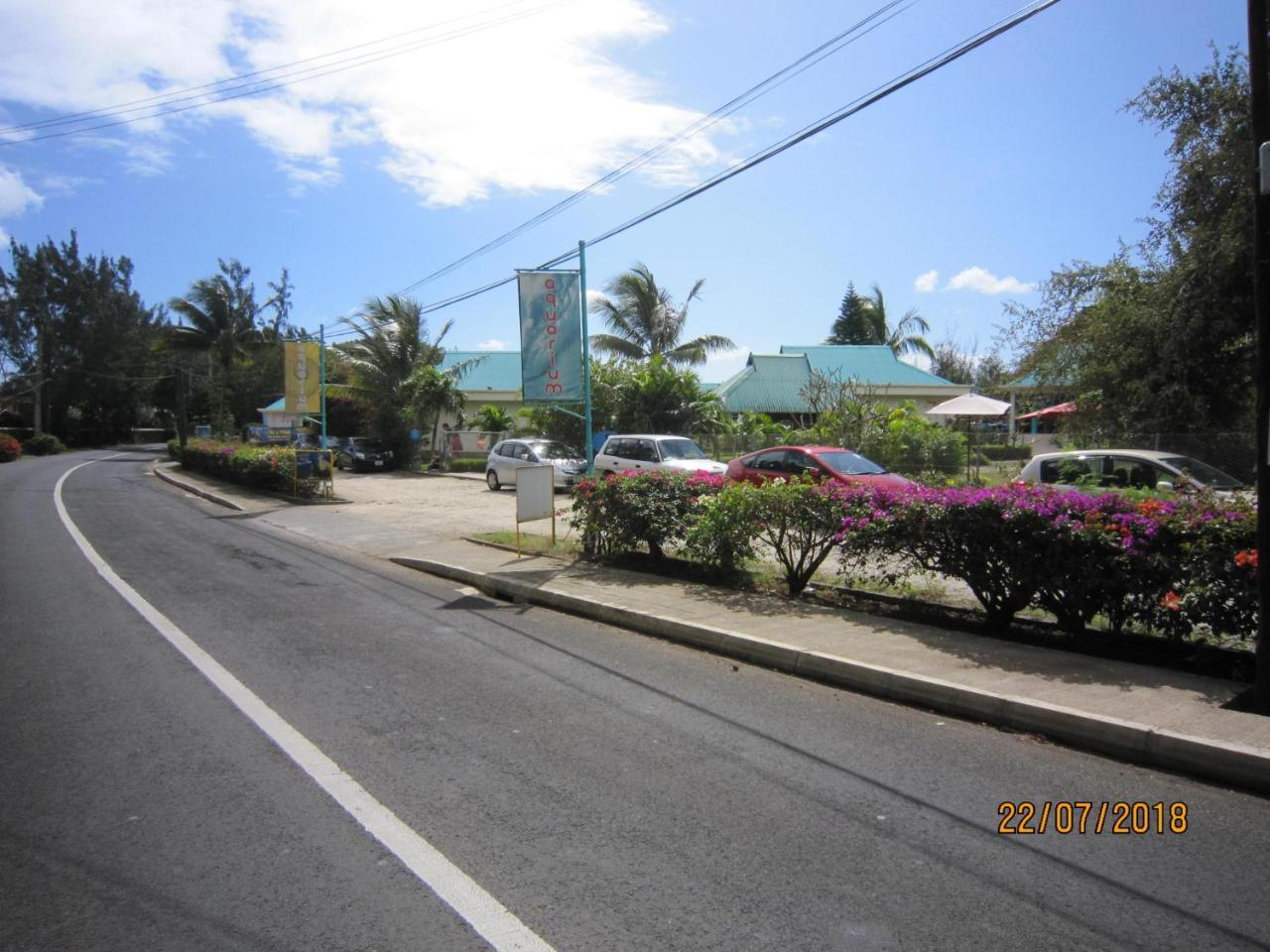 Jolie Villa Santa avec piscine privée Pointe aux Piments Exterior foto