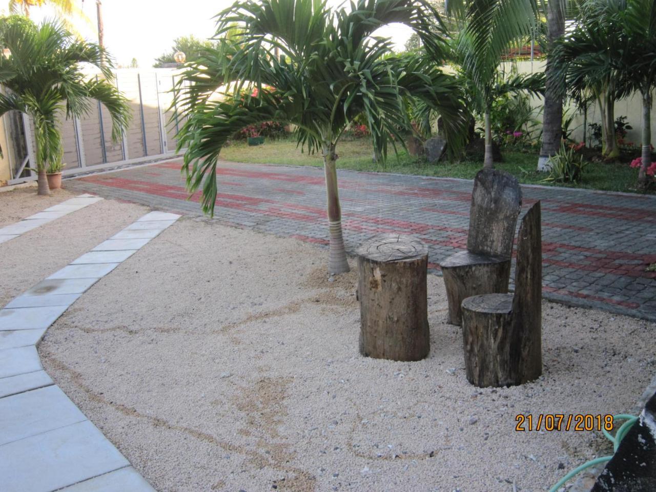 Jolie Villa Santa avec piscine privée Pointe aux Piments Exterior foto